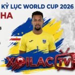Infographic thủ môn Vozinha của đội tuyển Cape Verde lập kỷ lục đấu giá áo đấu tại World Cup 2026 - Tin tức bóng đá Xoilac TV.